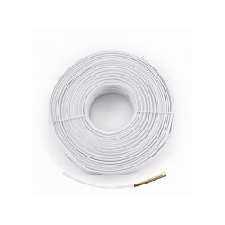 CableXpert Câble téléphonique plat fil multibrin 100m 4 fils TC1000S-100M