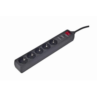 EnerGenie Parasurtenseur. 5 prises. 1.5 m. noir - SPG5-C-5