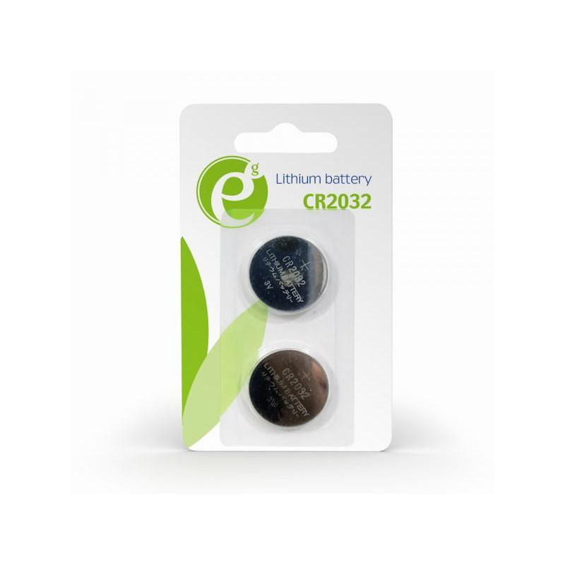 EnerGenie Pile Bouton CR2032 - Pack de 2 - EG-BA-CR2032-01 EnerGenie Pile Bouton CR2032 - Pack de 2 - EG-BA-CR2032-01