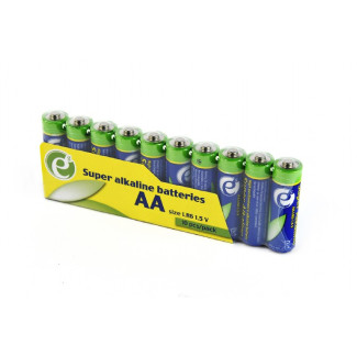 EnerGenie paquet de 10 Piles super alkalines AA.  EG-BA-AASA-01