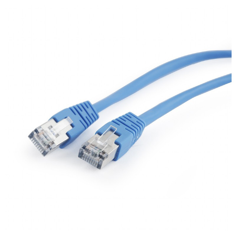 CableXpert FTP Cat5e câble patch bleu 2m PP22-2M/B CableXpert FTP Cat5e câble patch bleu 2m PP22-2M/B