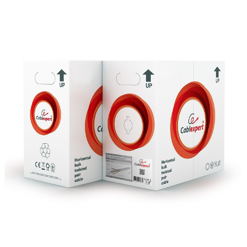 CableXpert CAT6 UTP LAN (premium CCA) solide 100m UPC-6004SE-SOL / 100 CableXpert CAT6 UTP LAN (premium CCA) solide 100m UPC-6004SE-SOL / 100