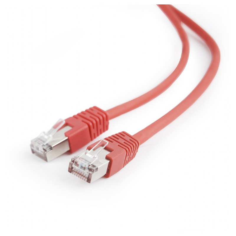 CableXpert FTP Cat5e câble patch rouge 2m PP22-2M/R CableXpert FTP Cat5e câble patch rouge 2m PP22-2M/R
