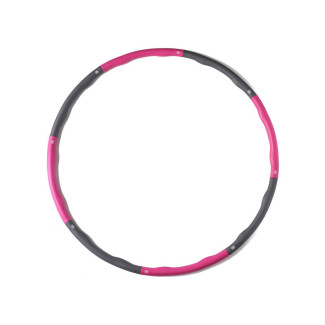 Hula Hoop en mousse 95cm (Rose-Gris) 8 pièces