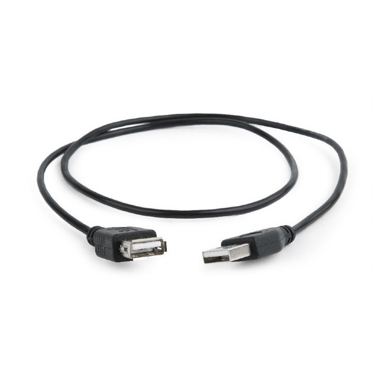 CableXpert Rallonge USB 2.0 0.75 m CC-USB2-AMAF-75CM / 300-BK CableXpert Rallonge USB 2.0 0.75 m CC-USB2-AMAF-75CM / 300-BK