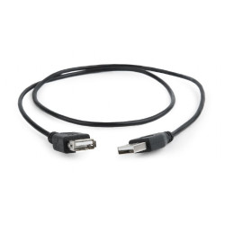 CableXpert Rallonge USB 2.0 0.75 m CC-USB2-AMAF-75CM / 300-BK