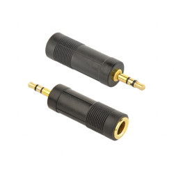 Adaptateur audio CableXpert 6.35mm vers 3.5mm A-6.35F-3.5M