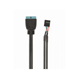 Câble adaptateur interne CableXpert USB 2 vers USB 3 CC-U3U2-01