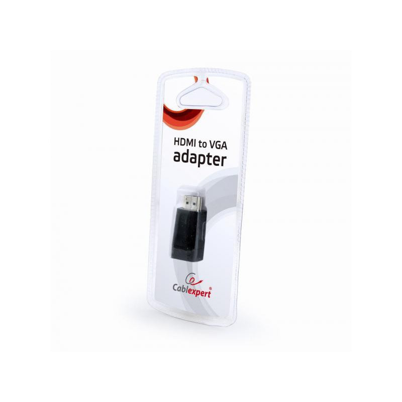 Adaptateur CableXpert HDMI vers VGA. port unique - AB-HDMI-VGA-001