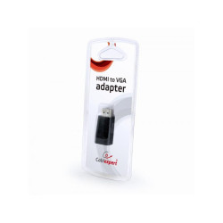 Adaptateur CableXpert HDMI vers VGA. port unique - AB-HDMI-VGA-001
