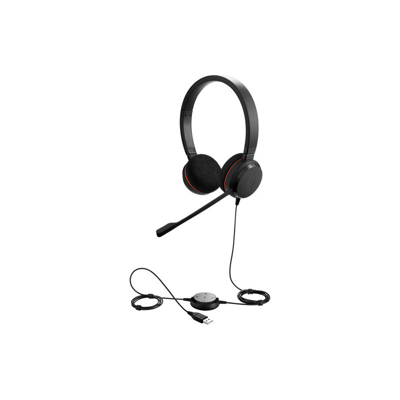 Jabra Evolve 20 MS stereo Casque audio avec micro - 4999-823-109