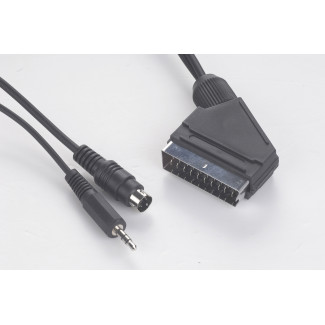 CableXpert prise SCART vers S-Vidéo + câble audio 15 mètres CCV-4444-15M