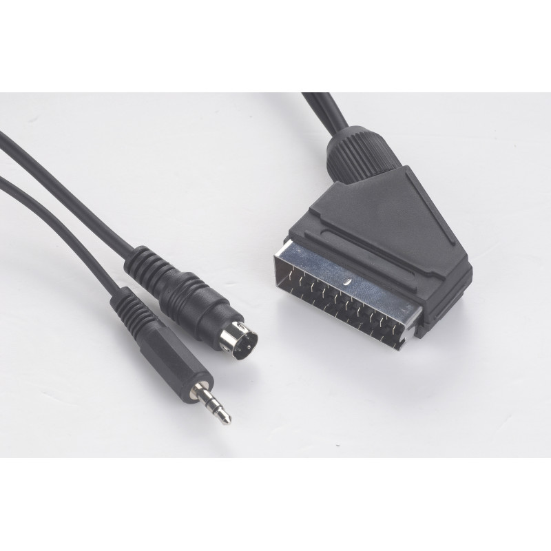 CableXpert prise SCART vers S-Vidéo + câble audio 15 mètres CCV-4444-15M CableXpert prise SCART vers S-Vidéo + câble audio 15 mètres CCV-4444-15M