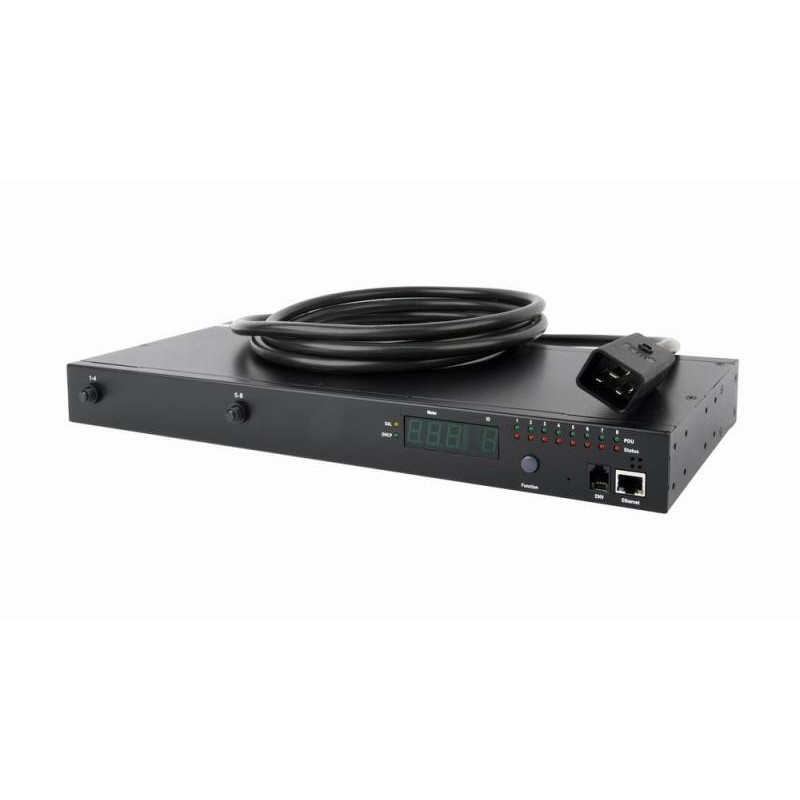 EnerGenieUnité de distribution d\'énergie avec compteur de sorties (POM PDU). rack 1U - EG-PDU-007