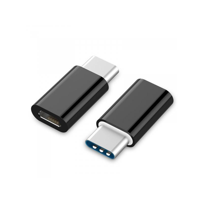 Adaptateur CableXpert USB 2.0 Type-C (CM / AF) noir A-USB2-CMmF-01 Adaptateur CableXpert USB 2.0 Type-C (CM / AF) noir A-USB2-CMmF-01