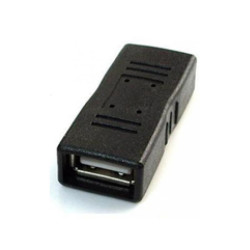 CableXpert Coupleur USB 2.0 noir A-USB2-AMFF