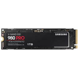 Samsung SSD 980 PRO - 1000 Go - M.2 - 7000 Mo/s MZ-V8P1T0BW