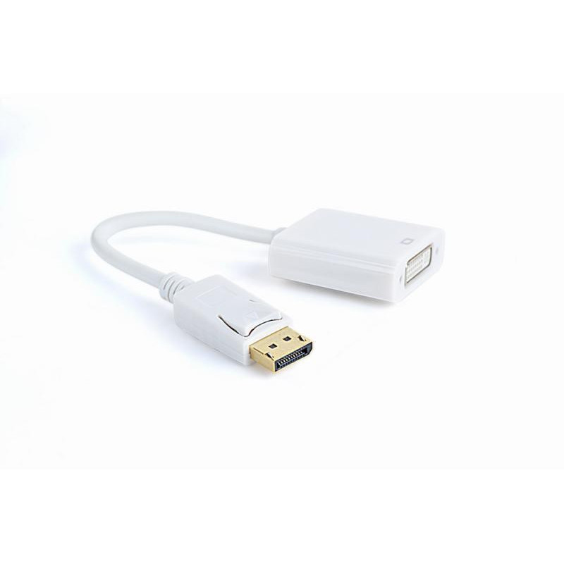 Adaptateur CableXpert DisplayPort vers DVI A-DPM-DVIF-002-W Adaptateur CableXpert DisplayPort vers DVI A-DPM-DVIF-002-W