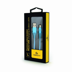 Câble de chargement et de données CableXpert Micro-USB. 1 m CC-USB2B-AMmBM