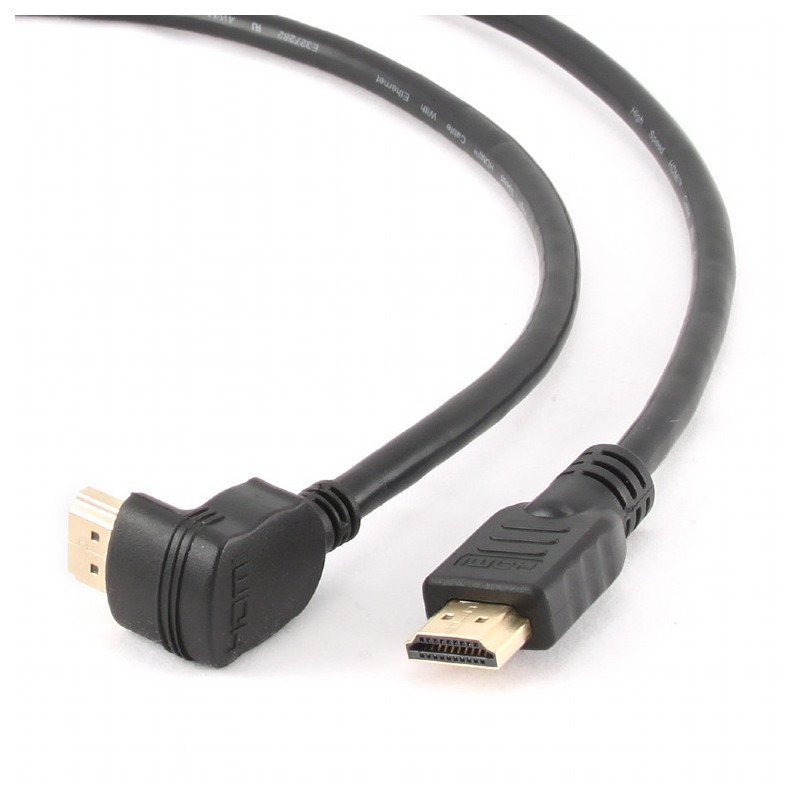 CableXpert HDMI Highspeed 90 mâle à connecteur mâle normal CC-HDMI490-10