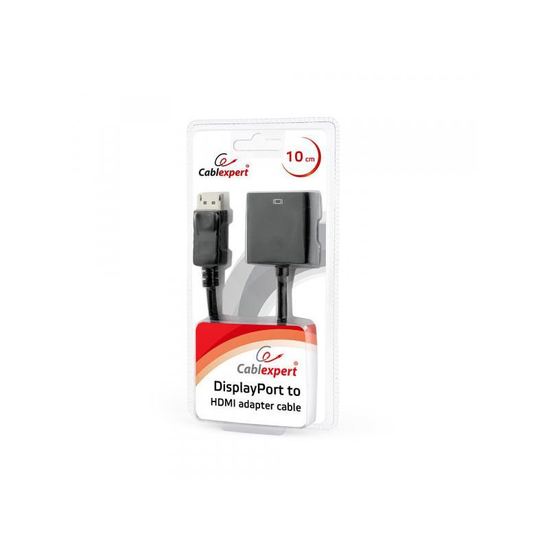 Adaptateur CableXpert DisplayPort vers HDMI AB-DPM-HDMIF-002 Adaptateur CableXpert DisplayPort vers HDMI AB-DPM-HDMIF-002
