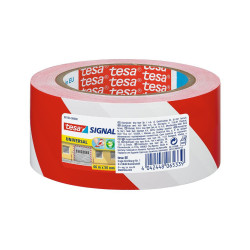 Tesa Marking Tape 50mm/66m (Red/White)