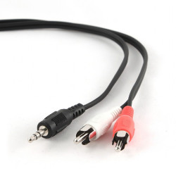 CableXpert prise jack 3.5 mm vers 2x connexion cinch 1.5 m CCA-458