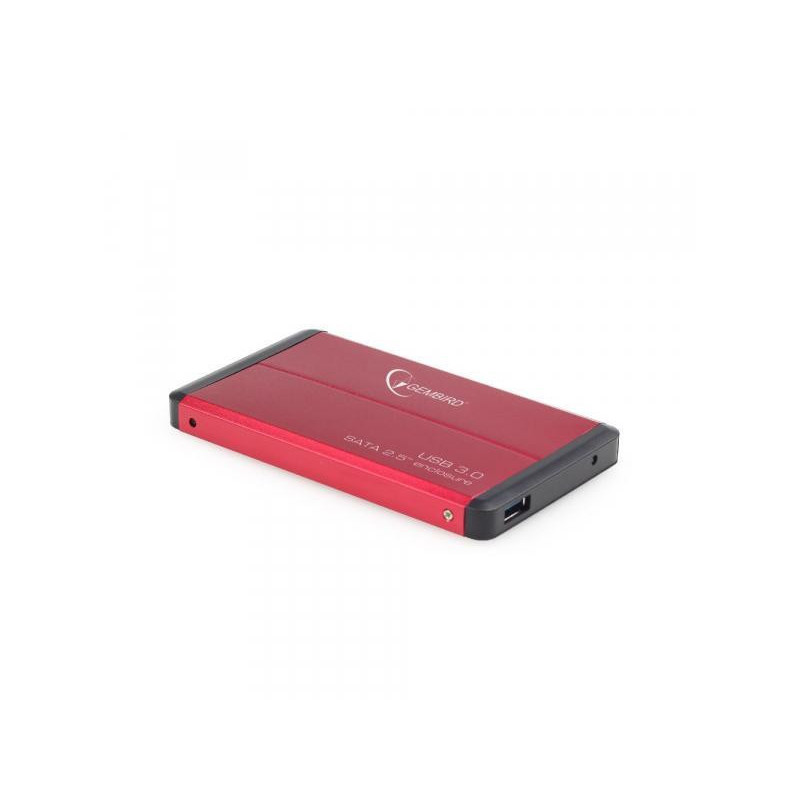 Gembird Boîtier USB 3.0 pour disque dur 2.5\'\'. Rouge - EE2-U3S-2-R Gembird Boîtier USB 3.0 pour disque dur 2.5\'\'. Rouge - EE2-U3S-2-R