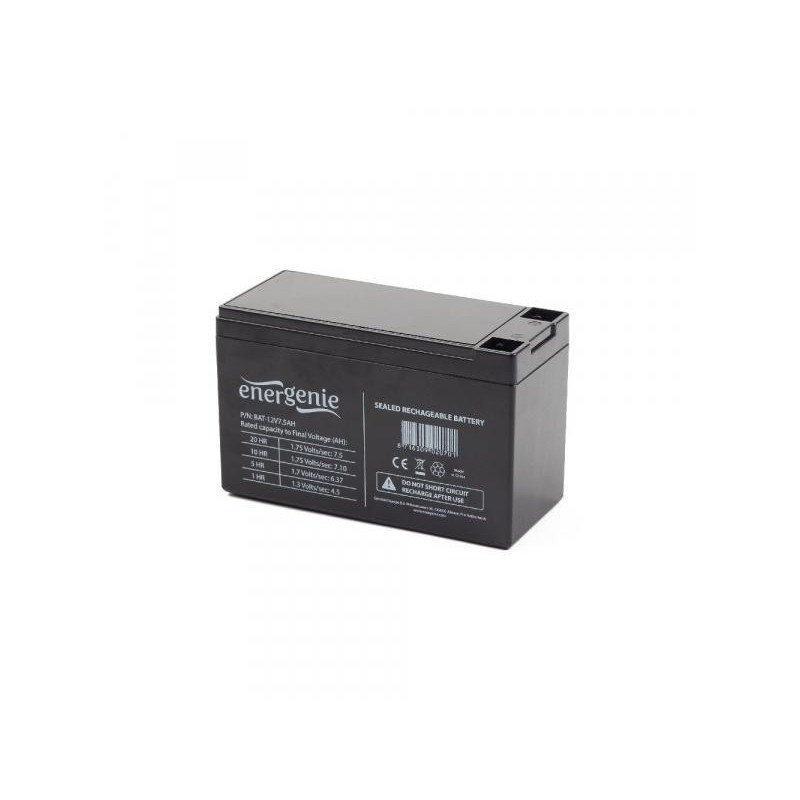 EnerGenie Batterie 12V 7.5AH - BAT-12V7.5AH EnerGenie Batterie 12V 7.5AH - BAT-12V7.5AH