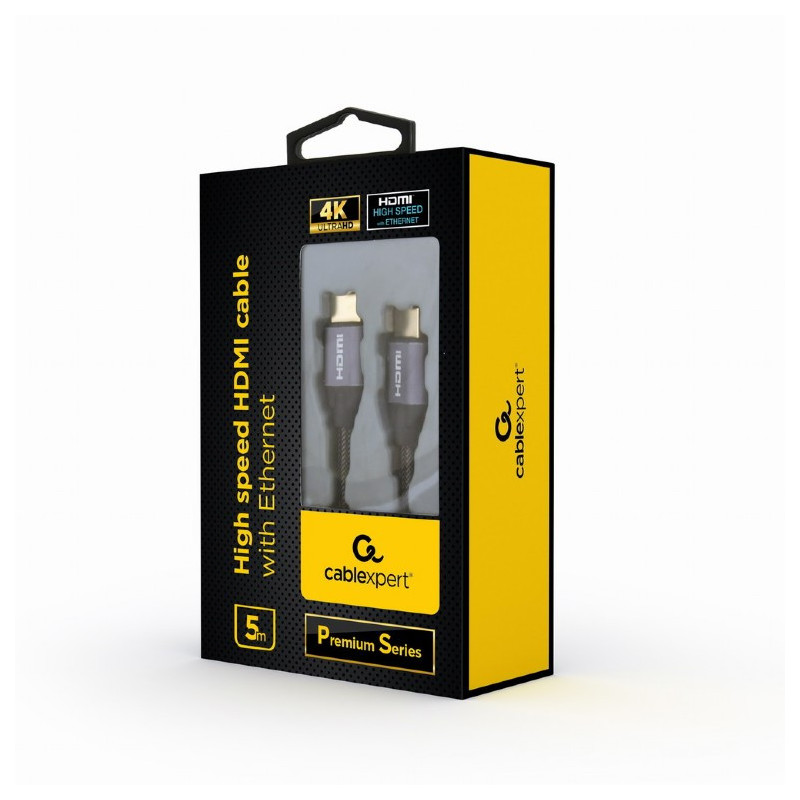 CableXpert Highspeed HDMI Câble Mâle vers Mâle Premium CCBP-HDMI-5M