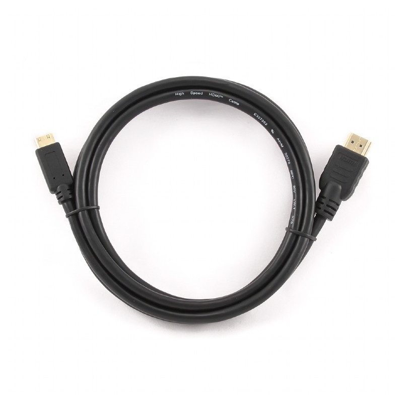 CableXpert High-Speed mini HDMI Kabel mit Netzwerkfunktion 1.8m CC-HDMI4C-6