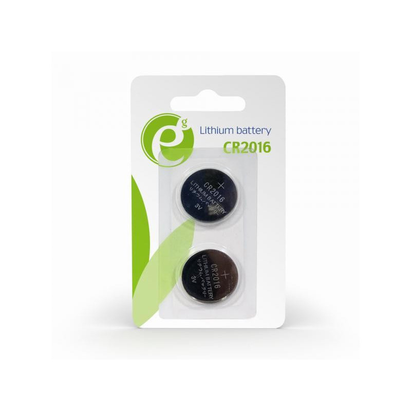 EnerGenie Pile bouton CR2016 - Pack de 2 - EG-BA-CR2016-01 EnerGenie Pile bouton CR2016 - Pack de 2 - EG-BA-CR2016-01