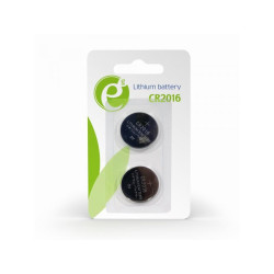 EnerGenie Pile bouton CR2016 - Pack de 2 - EG-BA-CR2016-01