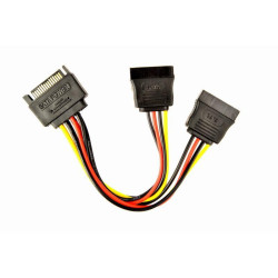 Câble d\'alimentation CableXpert SATA 0.15 m CC-SATAM2F-01