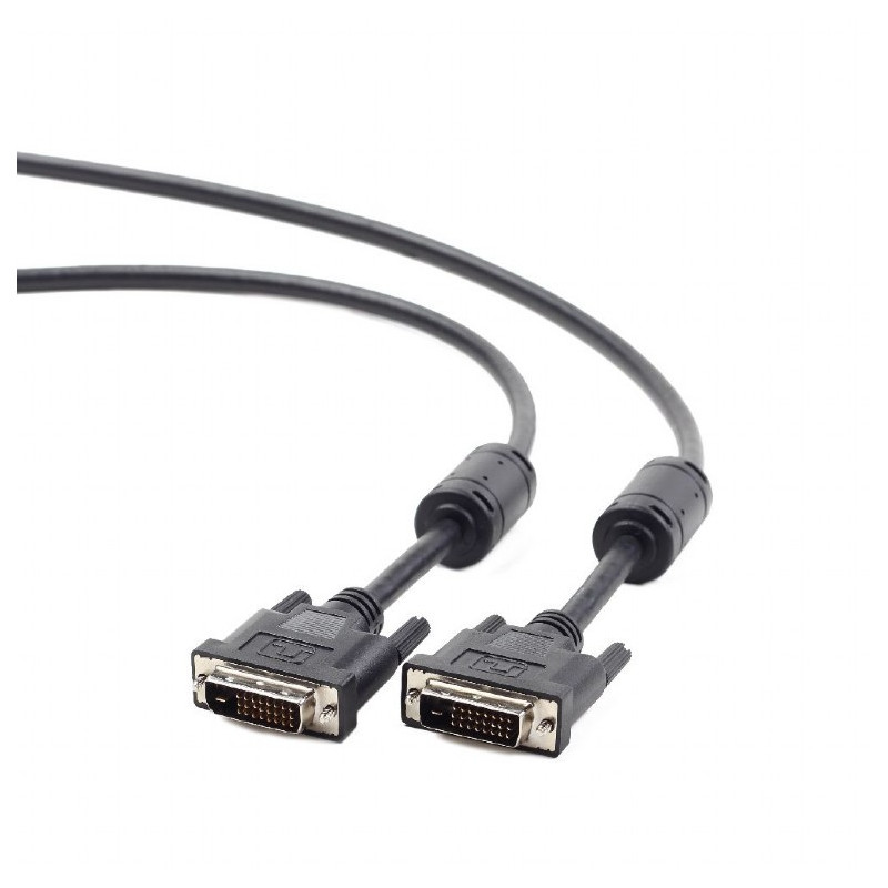 Câble vidéo CableXpert DVI Dual Link 15ft Noir CC-DVI2-BK-15 Câble vidéo CableXpert DVI Dual Link 15ft Noir CC-DVI2-BK-15