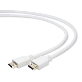 CableXpert Câble HDMI mâle vers mâle 1.8 m CC-HDMI4-W-6