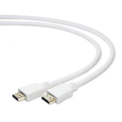 CableXpert Câble HDMI mâle vers mâle 1.8 m CC-HDMI4-W-6