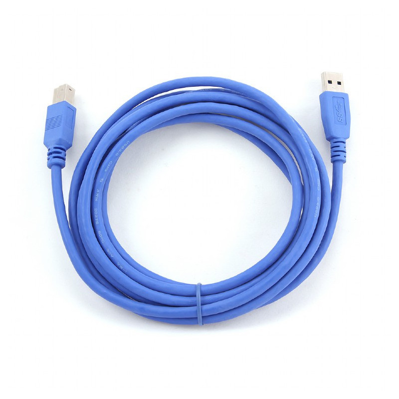 CableXpert USB 3.0 Fiche A Fiche B Fiche B Câble de 1.8 m CCP-USB3-AMBM-10