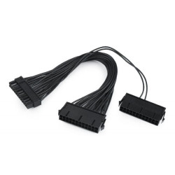 CableXpert Dual Rallonge PC interne 24 broches 0.3 m CC-PSU24-01