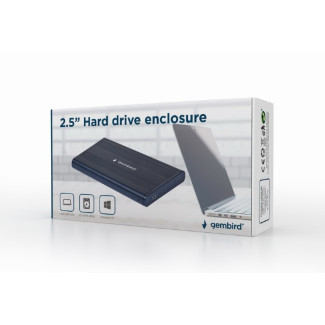 Gembird Boitier externe USB 2.0 pour SATA HDD 2.5\'\'. Mini-USB connecteur 5 points - EE2-U2S-5