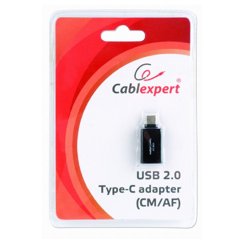 Adaptateur CableXpert USB 2.0 Type-C (CM / AF) A-USB2-CMAF-01