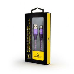 Câble CableXpert 8 broches 2m CC-USB2B-AMLM-2M-PW