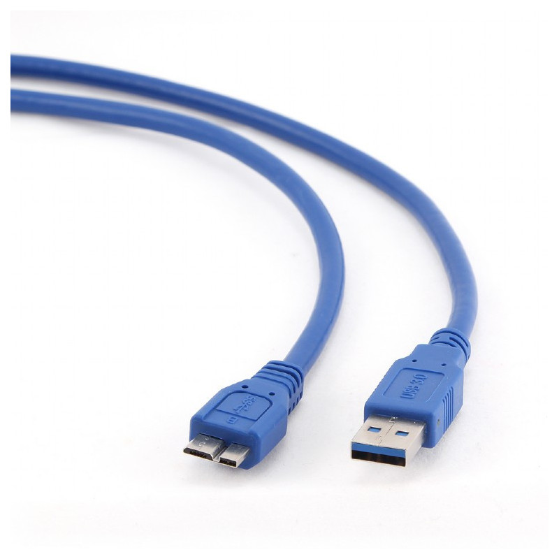 Câble CableXpert USB 3.0 AM vers Micro BM 0.3 mètre CCP-mUSB3-AMBM-0.5M Câble CableXpert USB 3.0 AM vers Micro BM 0.3 mètre CCP-mUSB3-AMBM-0.5M