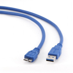 Câble CableXpert USB 3.0 AM vers Micro BM 0.3 mètre CCP-mUSB3-AMBM-0.5M