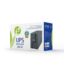 EnerGenie Onduleur avec AVR. 650 VA - UPS-PC-652A