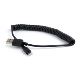 Câble USB Lightning torsadé CableXpert 1.5m CC-LMAM-1.5M