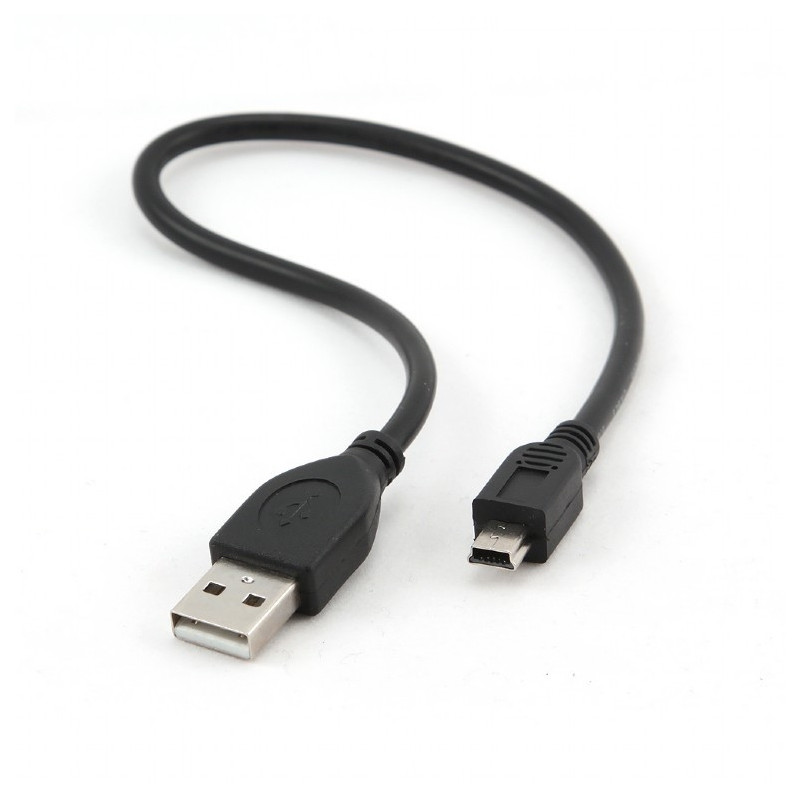 CableXpert USB 2.0 A-plug Mini Câble 5PM 30cm CCP-USB2-AM5P-1 CableXpert USB 2.0 A-plug Mini Câble 5PM 30cm CCP-USB2-AM5P-1