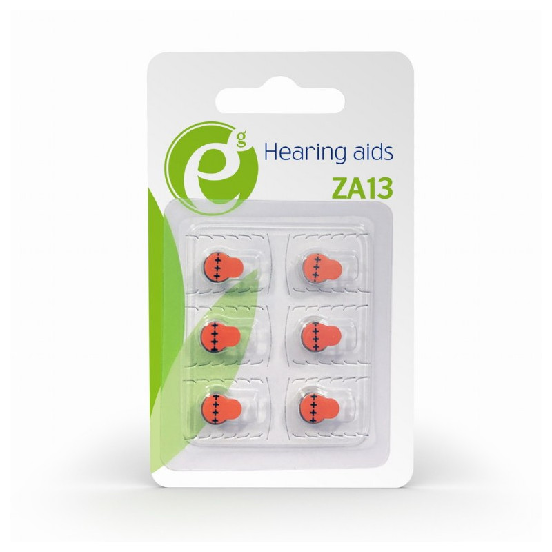EnerGenie Pile bouton ZA13 - Pack de 6 - EG-BA-ZA13-01 EnerGenie Pile bouton ZA13 - Pack de 6 - EG-BA-ZA13-01