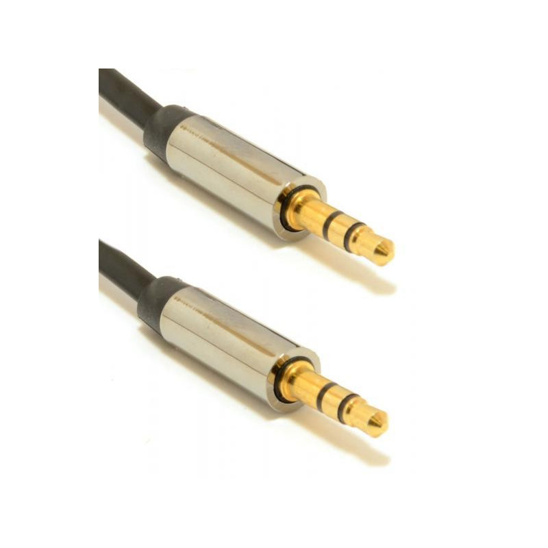 Câble audio stéréo CableXpert 3.5 mm 1 m CCAP-444-1M Câble audio stéréo CableXpert 3.5 mm 1 m CCAP-444-1M