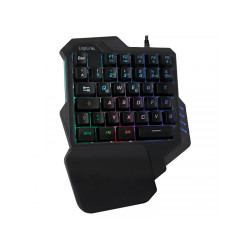Clavier une main Gaming Logilink avec RGB - ID0181